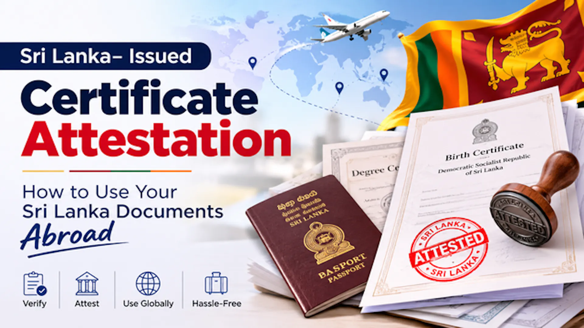 Sri Lanka- Issued Certificate Attestation