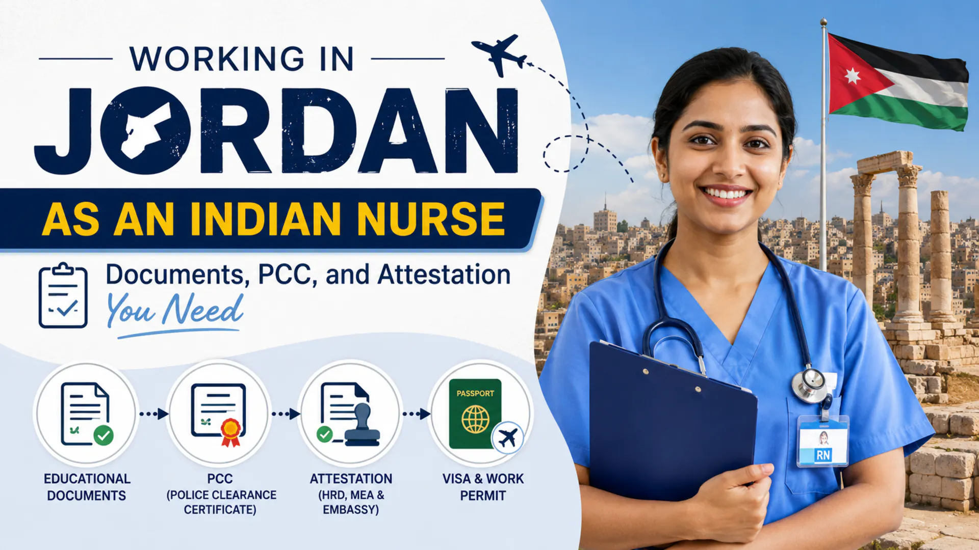 Working in Jordan as an Indian Nurse