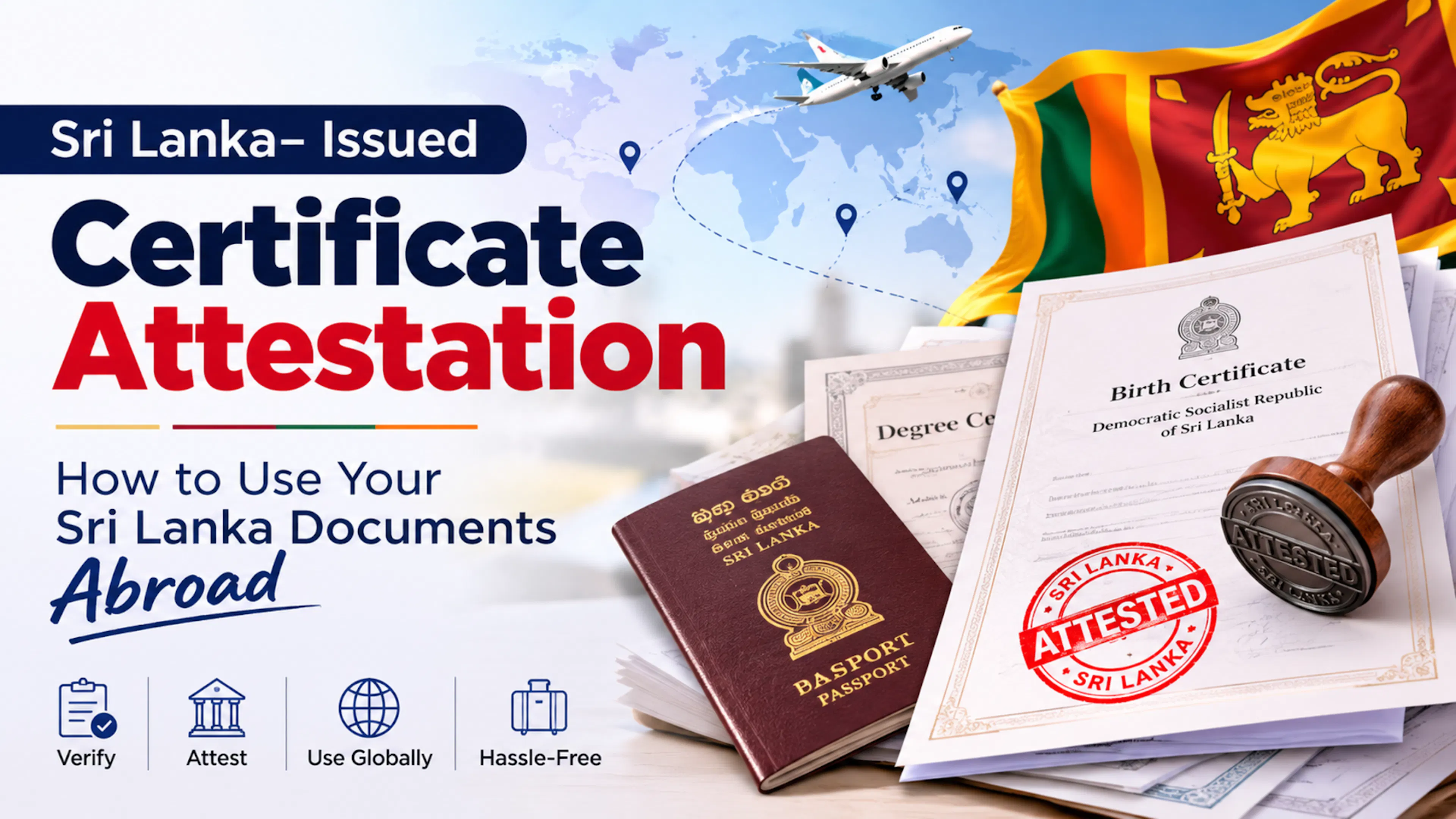 Sri Lanka- Issued Certificate Attestation