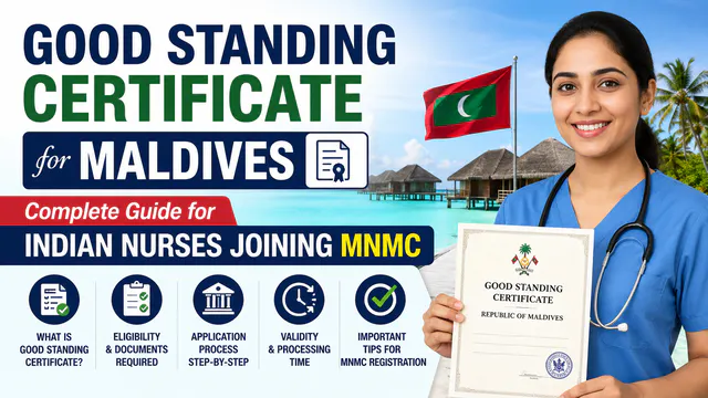 Good Standing Certificate for Maldives