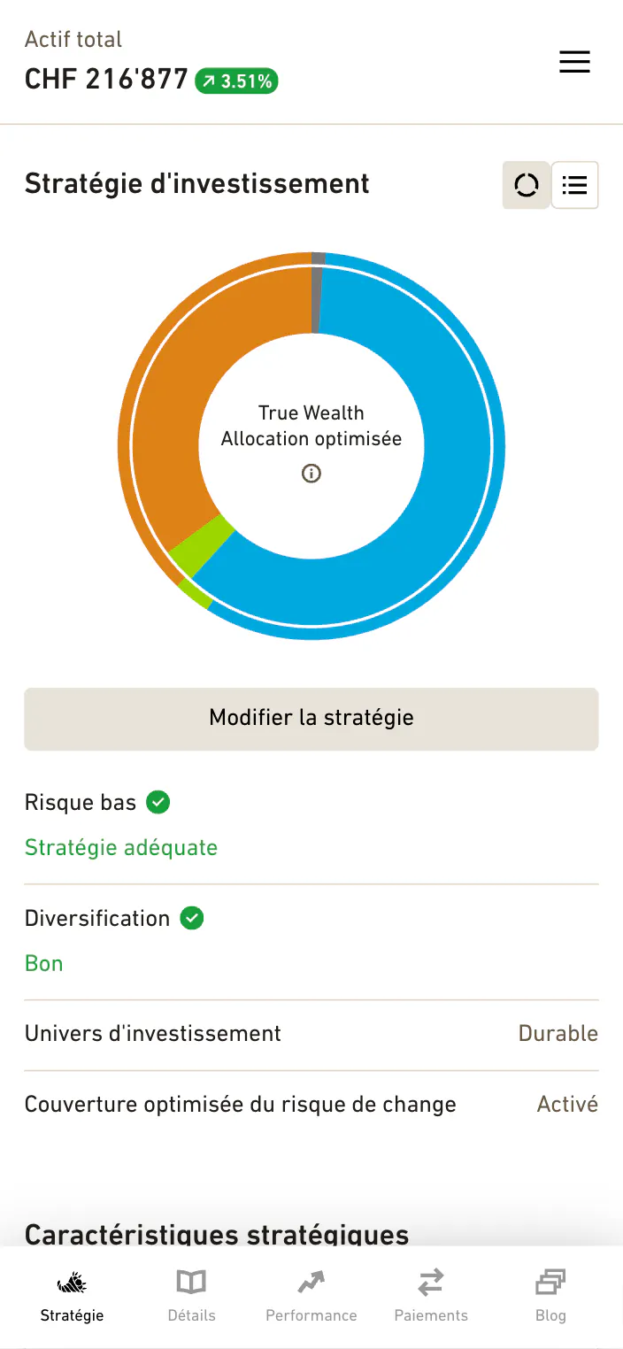 True Wealth Dashboard