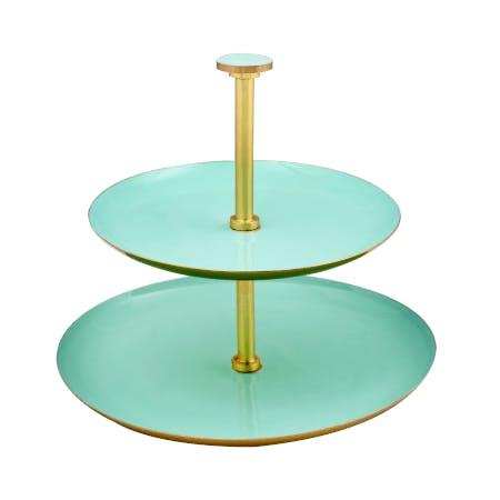 2-tier cake stand
