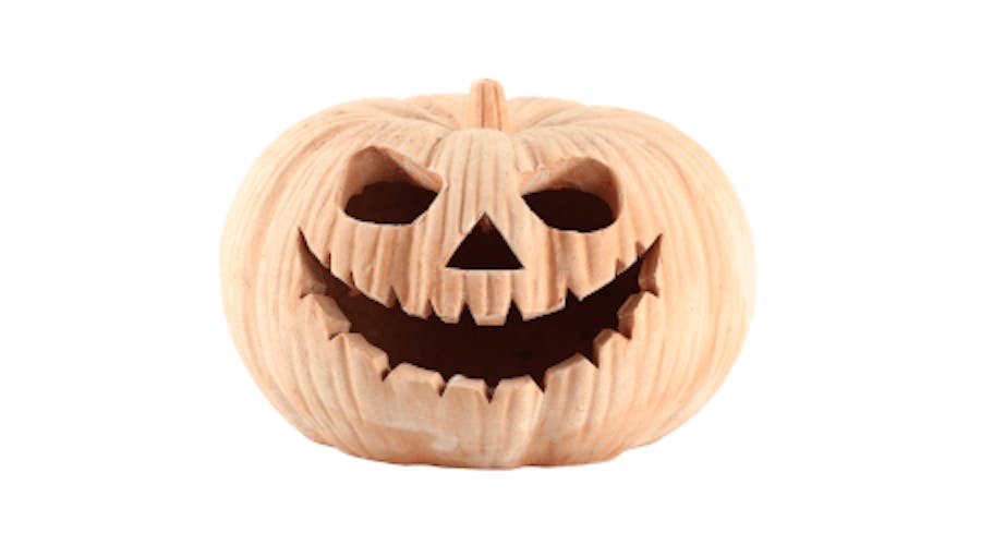 terracotta pumpkin