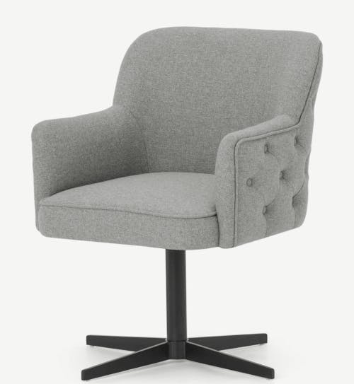 A button-backed office chair from Made.com.