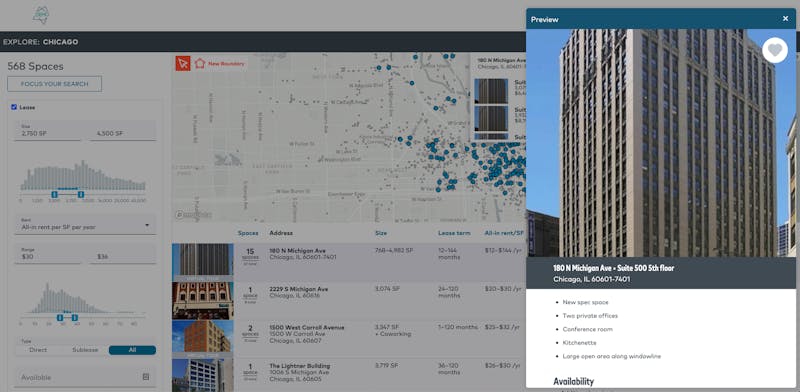 TrussCRE market explore screenshot