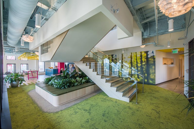 CIC Boston Coworking Space Common Area