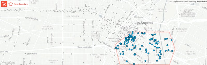 Basic boundary in Los Angeles- Truss CRE