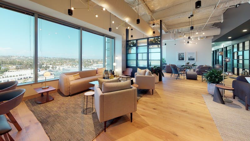 Industrious Los Angeles Coworking Common Area
