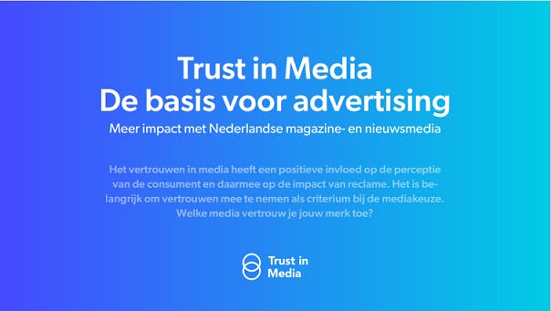 Download de nieuwe infographic: meer impact & ROI met reclame in vertrouwde media