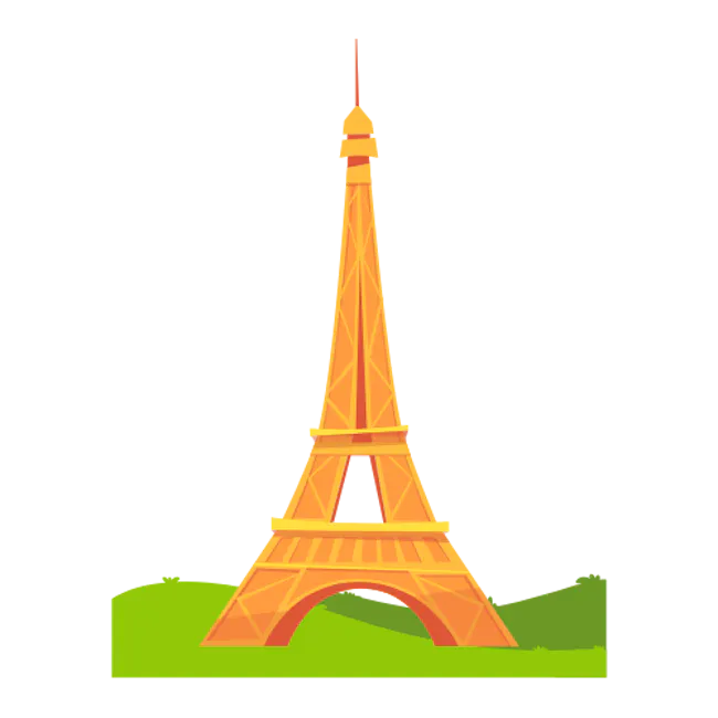 Eiffel Tower graphic