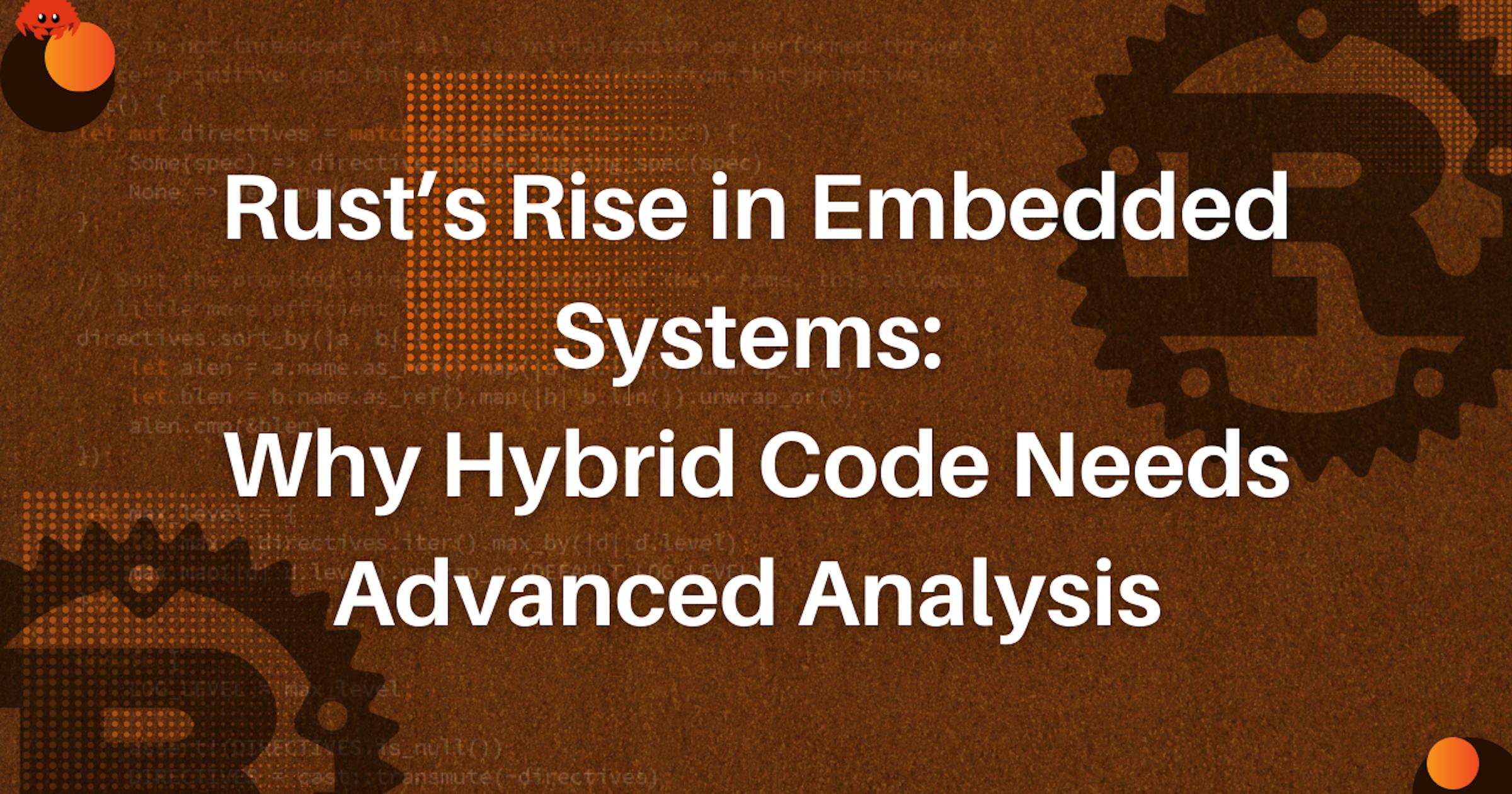 Rust’s Rise in Embedded Systems