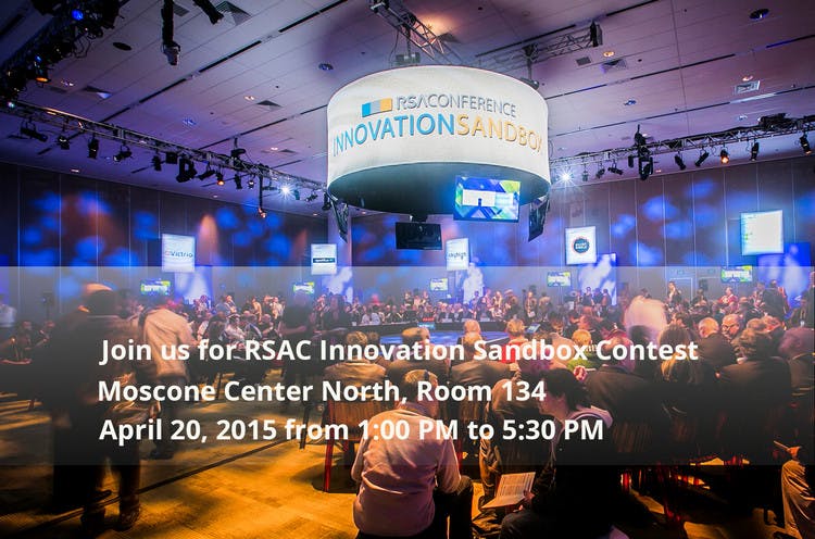 Join us for RSAC Innovation Sandbox Contest