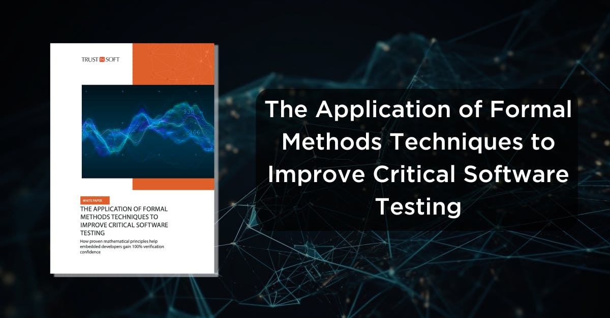 The application of formal methods and techniques to improve critical software