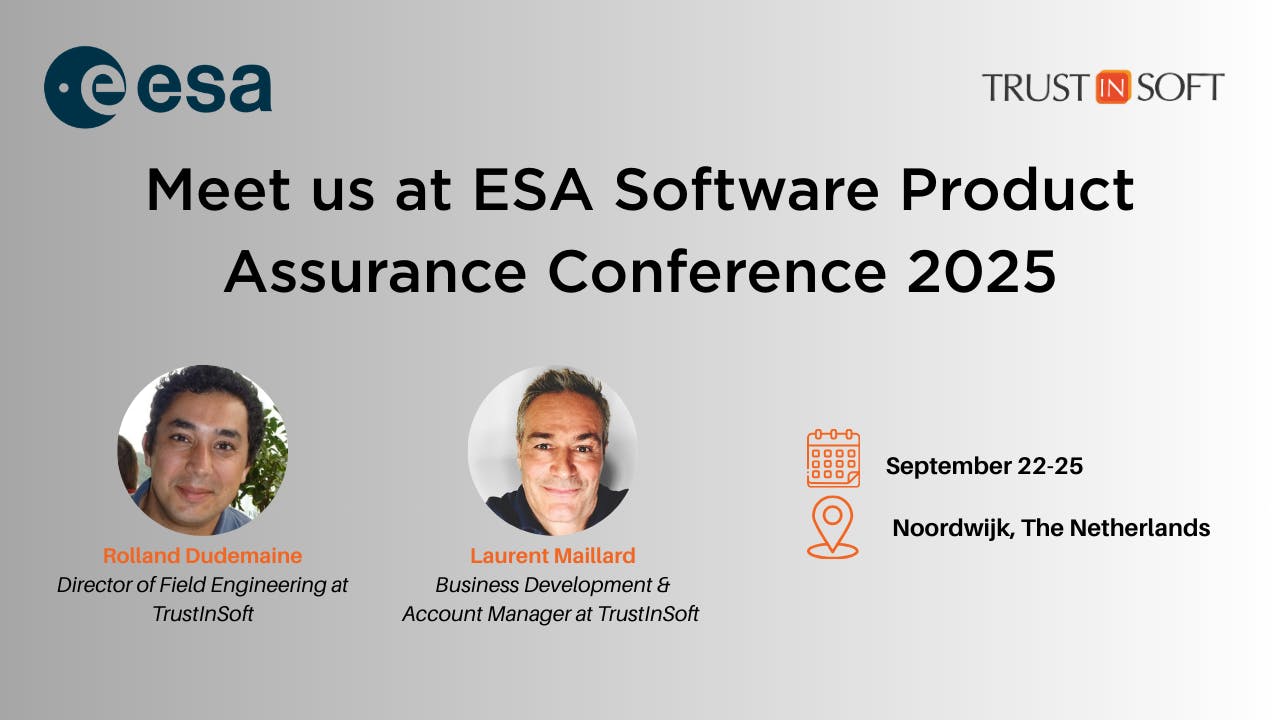 ESA Software Product Assurance Conference 2025