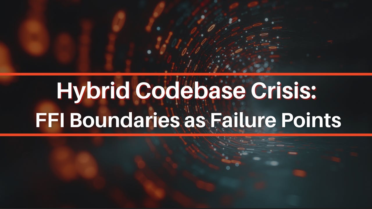 Hybrid Codebase Crisis: FFI Boundaries as Failure Points
