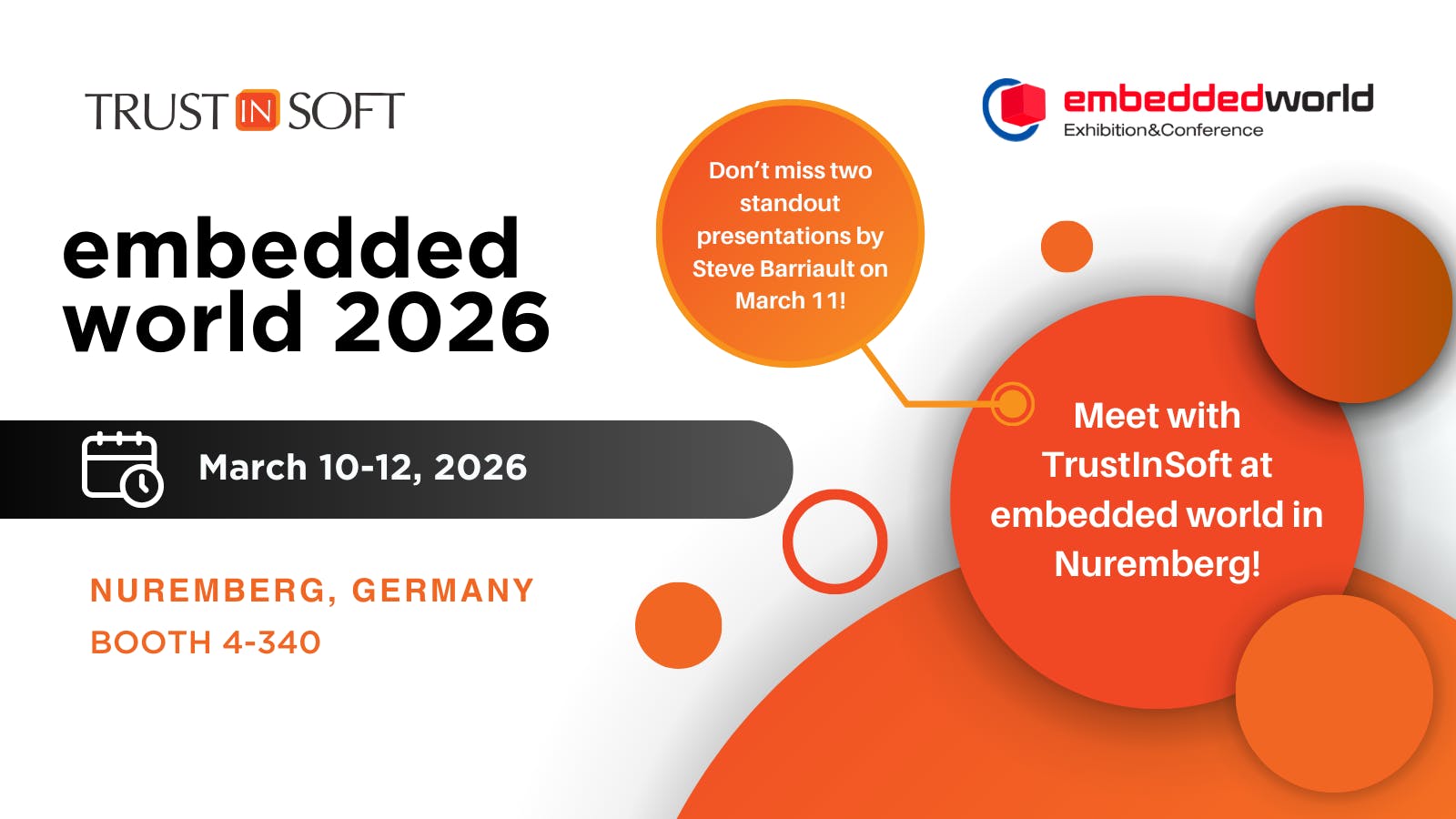 Embedded World Nuremberg, Germany 2026