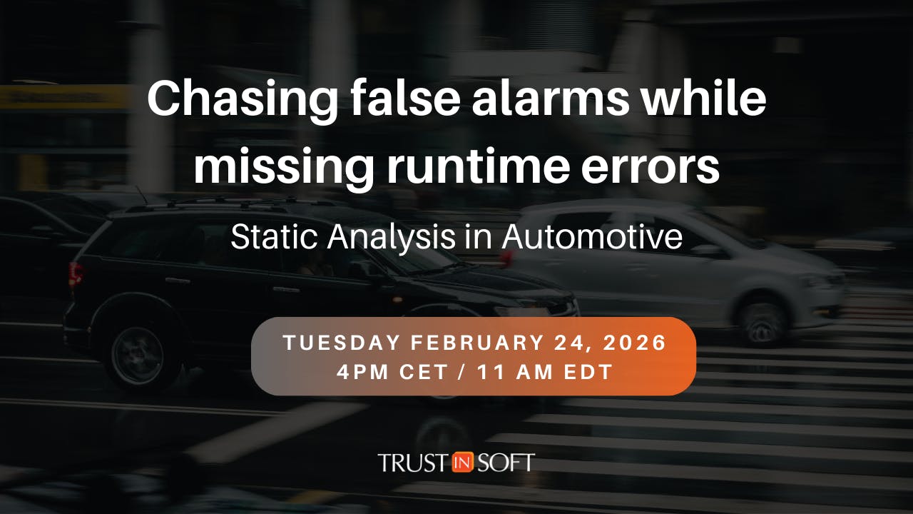 Chasing false alarms while missing runtime errors