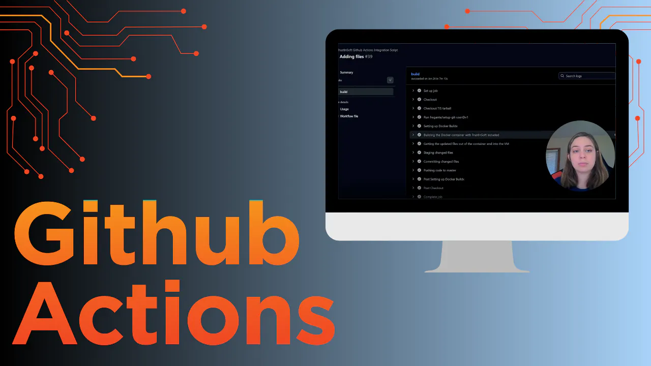GitHub Actions demo video