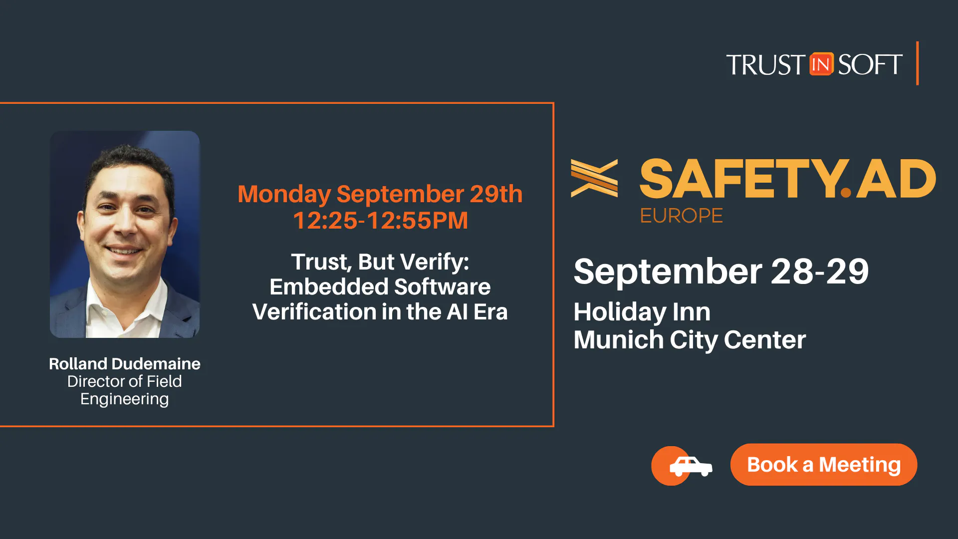 TrustInSoft at Safety.AD EU 2026