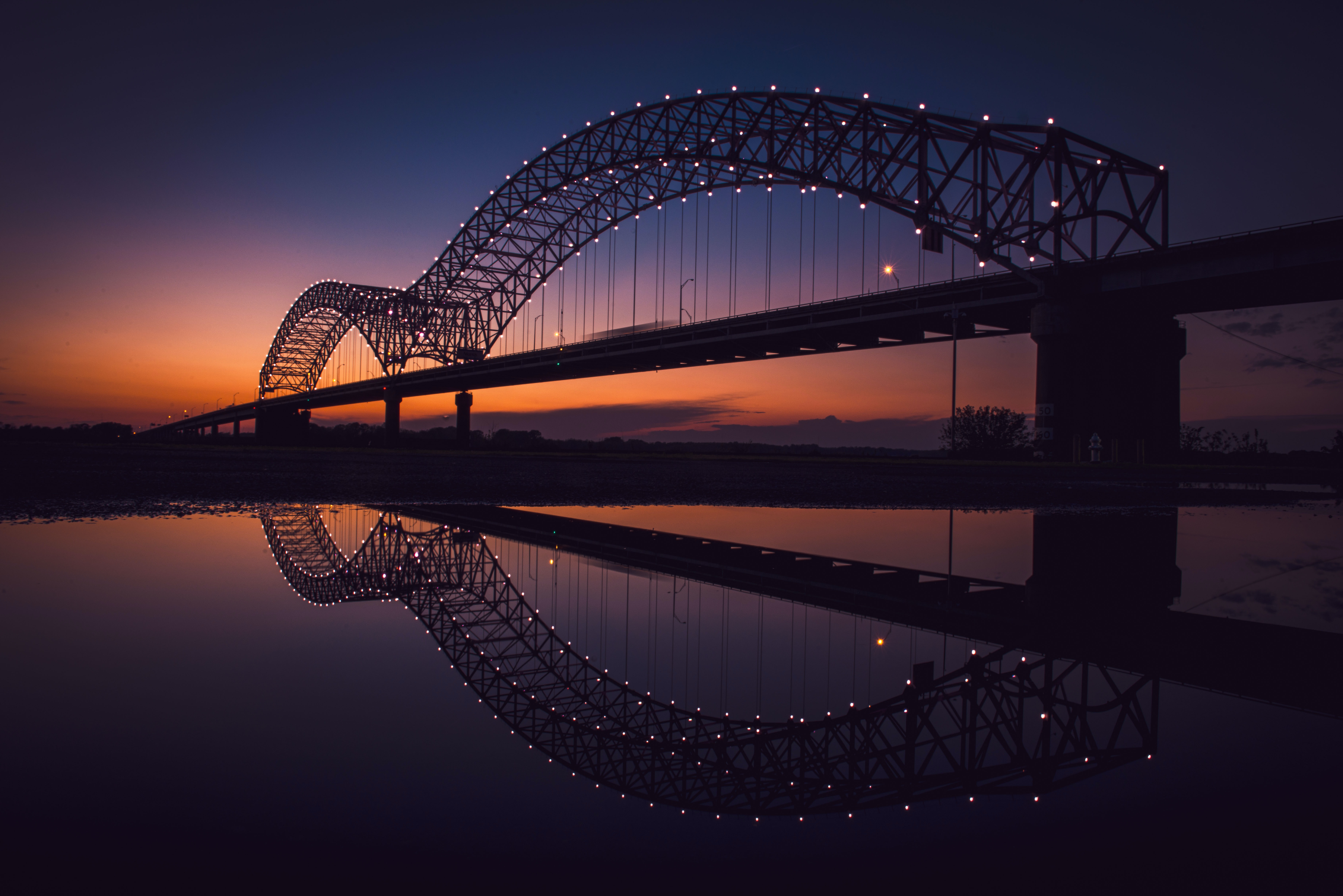 Memphis/Arkansas bridge, Memphis, TN, USA