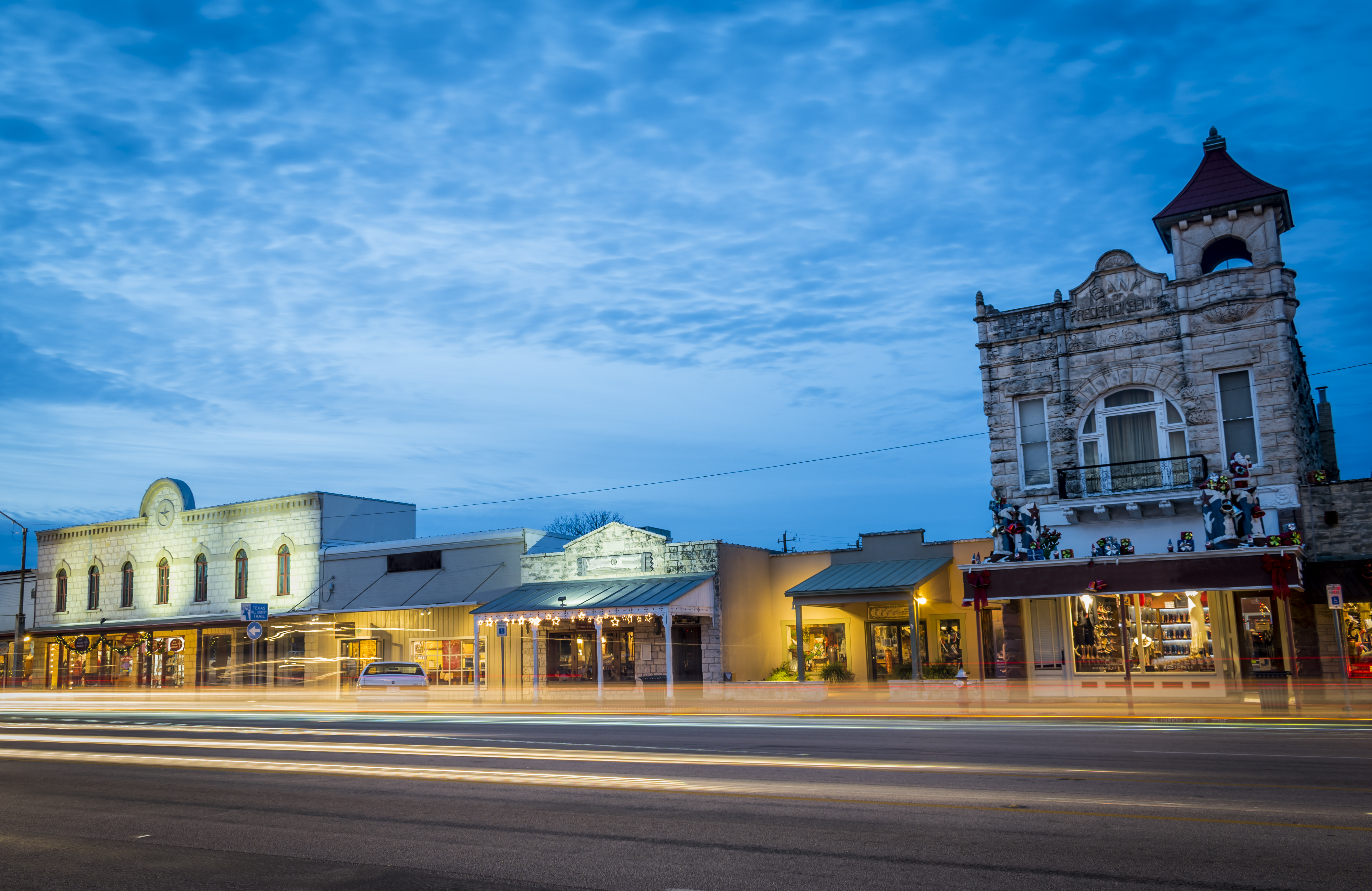 Fredericksburg street, TX