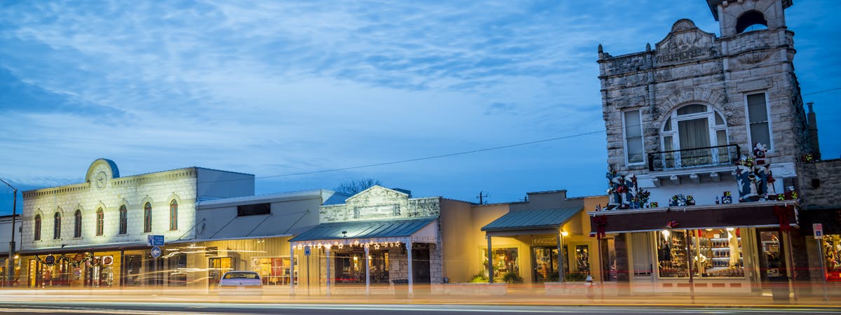 Fredericksburg street, TX