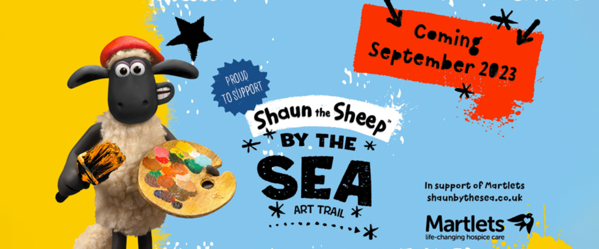 Shaun by the Sea banner.