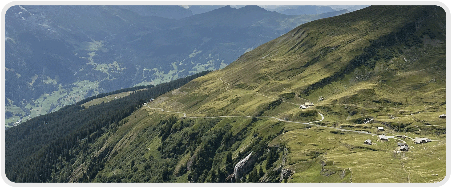 Mountains beyond Zurich