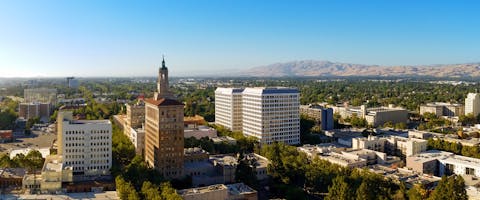 San Jose, a dog friendly city.