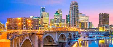 Minneapolis, a dog-friendly city.