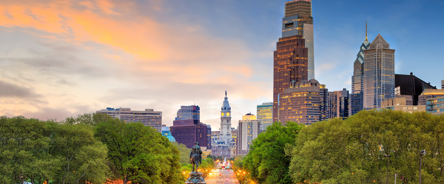 Philadelphia, a dog-friendly city.