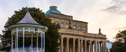 Cheltenham, a dog-friendly destination.