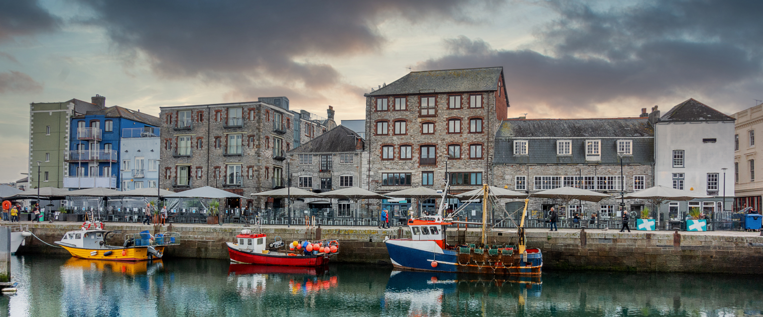 Plymouth, a dog-friendly city.