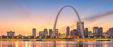 St. Louis, a dog-friendly city.