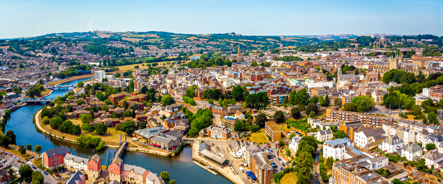 Dog-friendly Exeter.