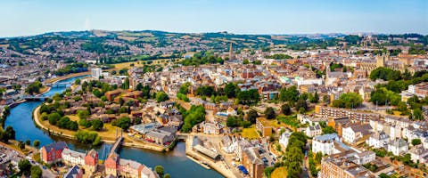 Dog-friendly Exeter.