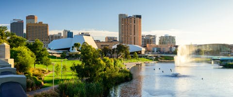 An image of Adelaide, a dog friendly city