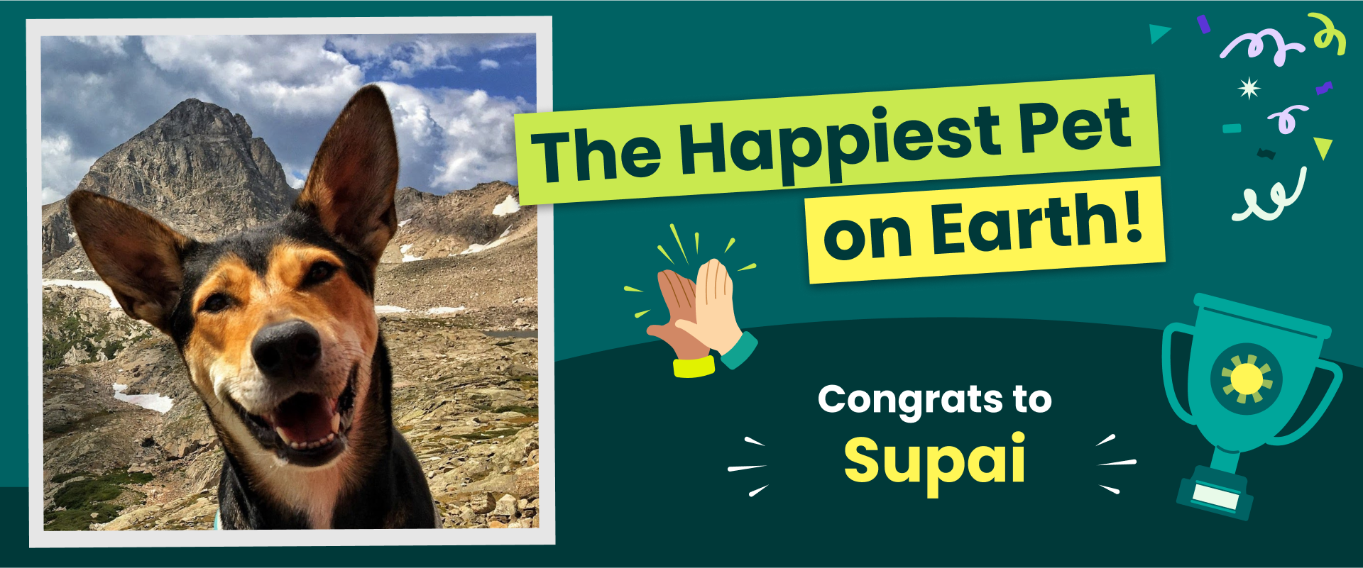 The Happiest Pet on Earth: Supai the dog