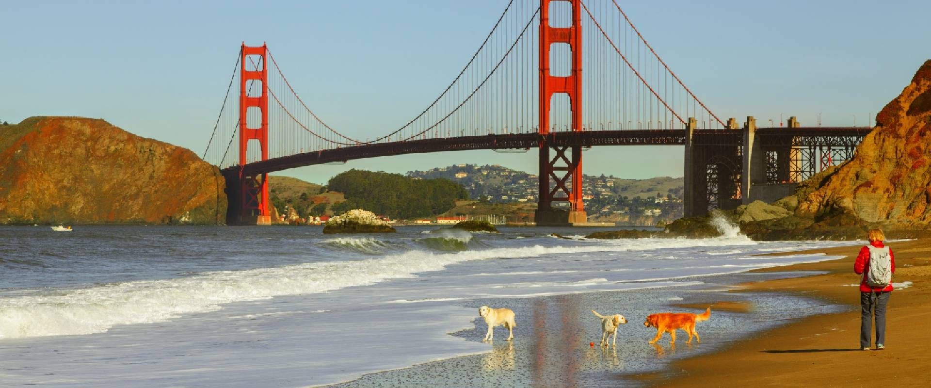 Baker Beach - Golden Gate Bridge, California