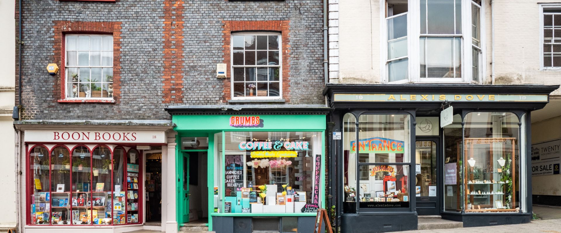 Independent shops in Lewes, East Sussex
