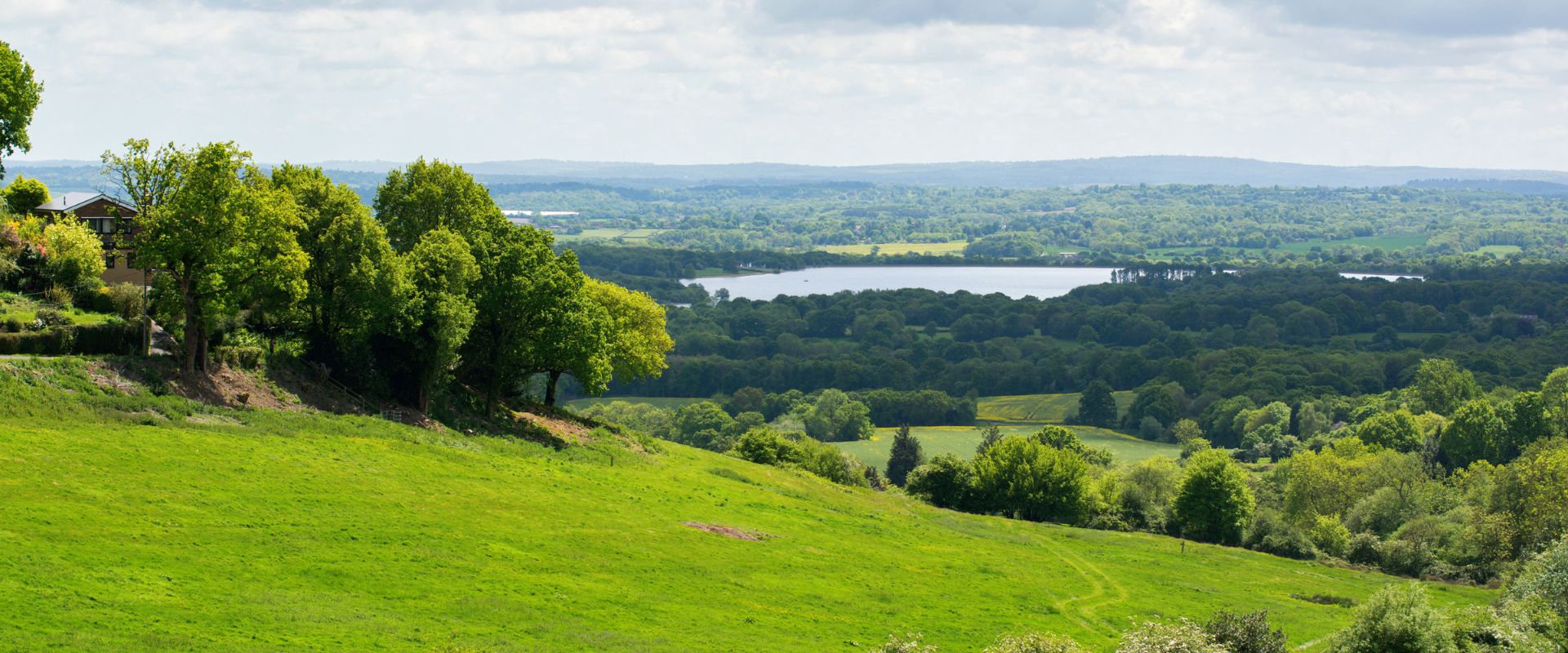 Ide hill landscape, Kent countryside, Sevenoaks