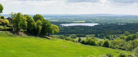 Ide hill landscape, Kent countryside, Sevenoaks