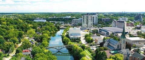 Dog friendly Guelph.