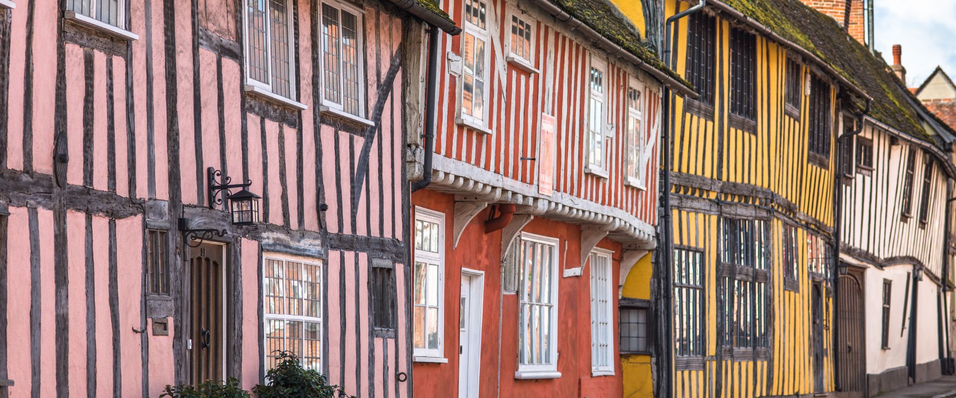 Classic architecture in Suffolk, England