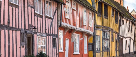 Classic architecture in Suffolk, England