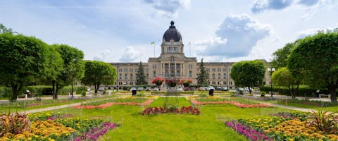 Building in Regina, Canada