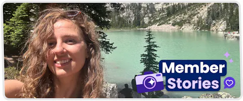 Sonja's member story banner image