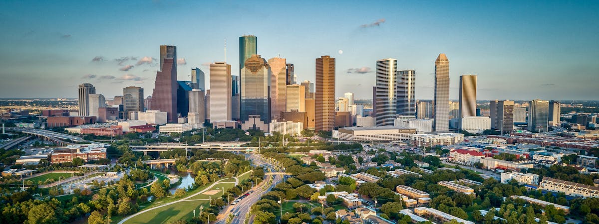 Houston skyline, USA