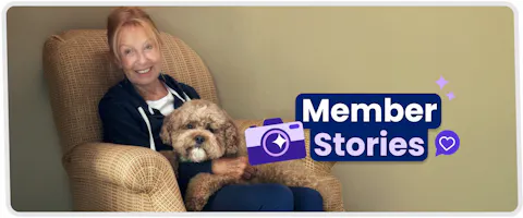 Angela member story blog banner