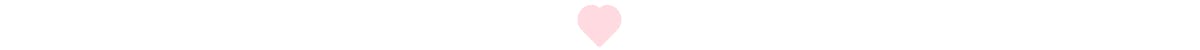 Pink heart divider